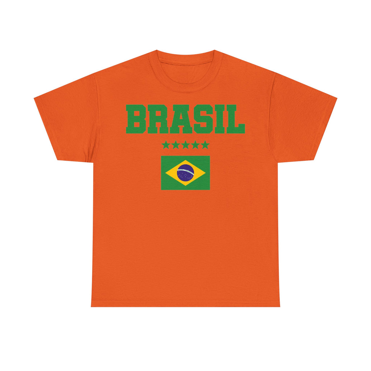 Brazil Brasilien Wappen Flagge Sport Fan Fußball Geschenkidee - Unisex T-Shirt