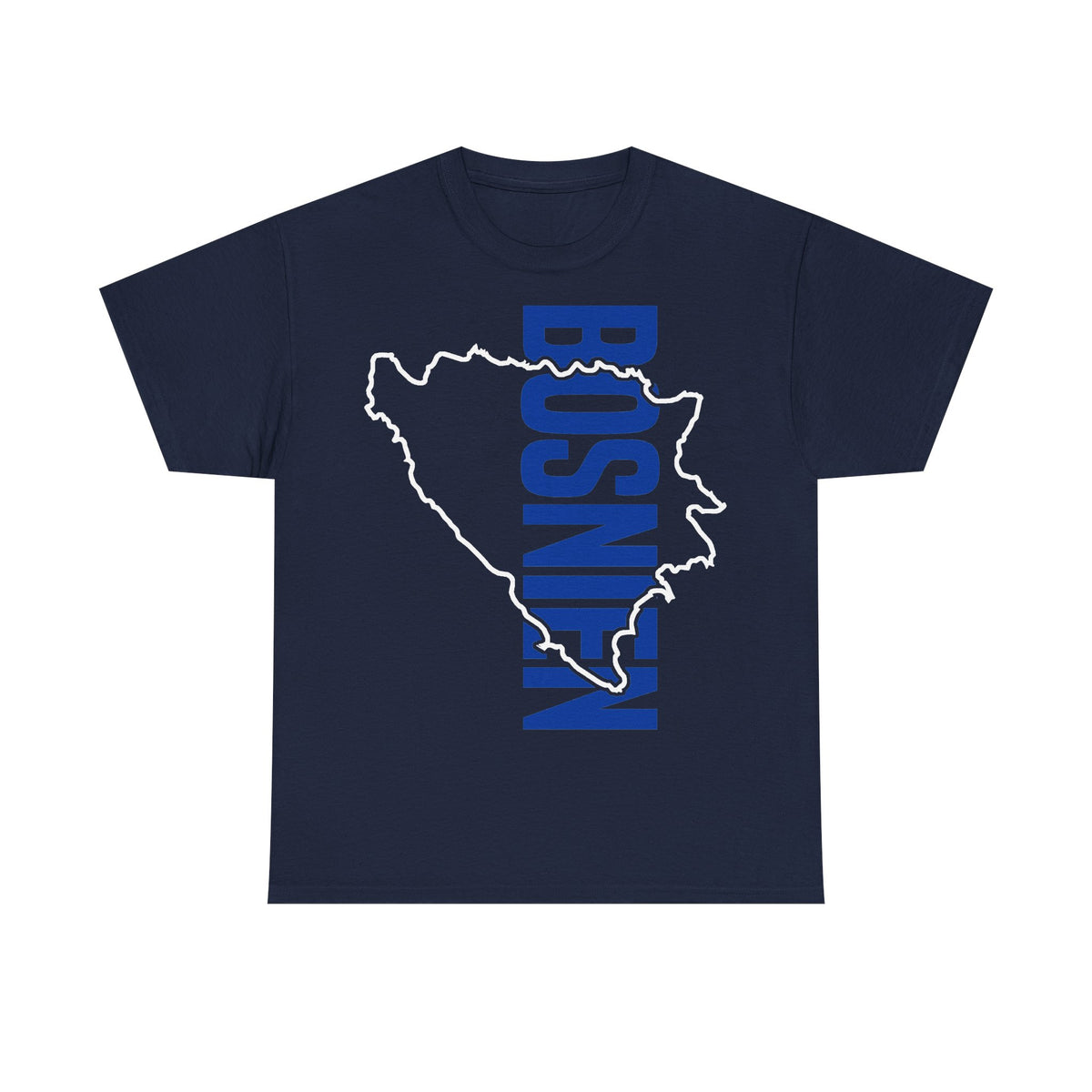 Bosnia Wappen Flagge Stolz Heimat Fußball fan Geschenkidee - Unisex T-Shirt