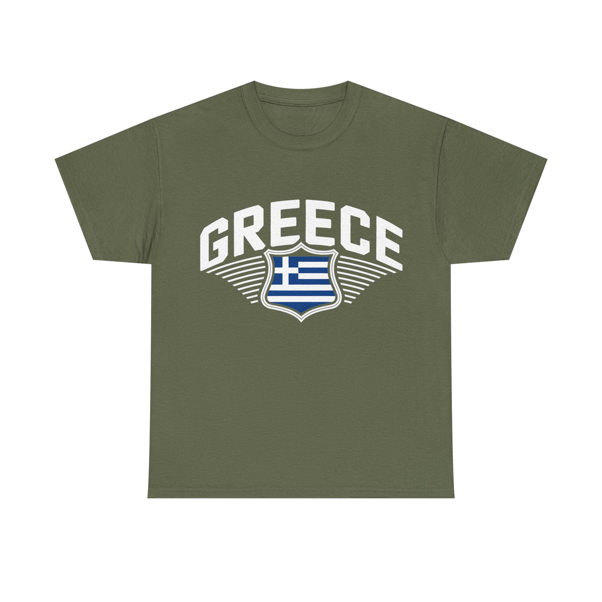 Grecia Grecia hooligan bandera escudo patria fútbol deporte aficionado idea de regalo - camiseta unisex