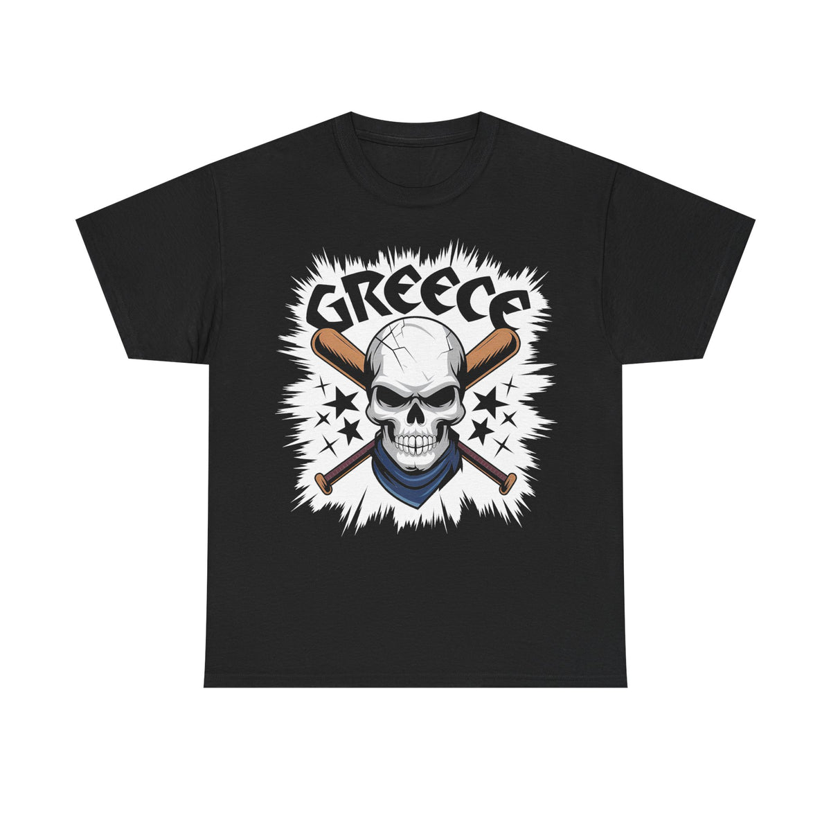 Grecia Grecia hooligan bandera escudo patria fútbol deporte aficionado idea de regalo - camiseta unisex