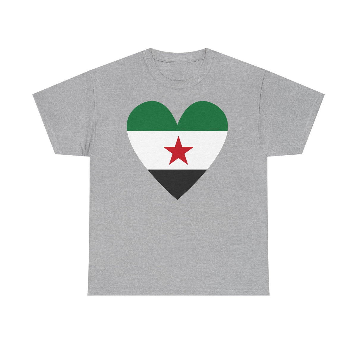 Syria Syrien Wappen Flagge Heimat Sport Fan Geschenkidee - Unisex T-Shirt