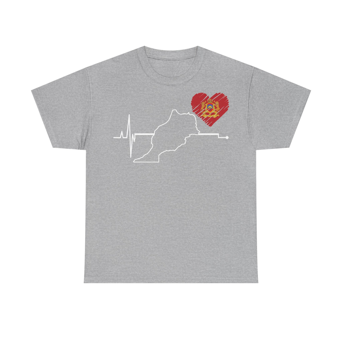 Marruecos Escudo Morocco Bandera Orgullo Fútbol Fan Deporte FIdea de regalo - Camiseta unisex