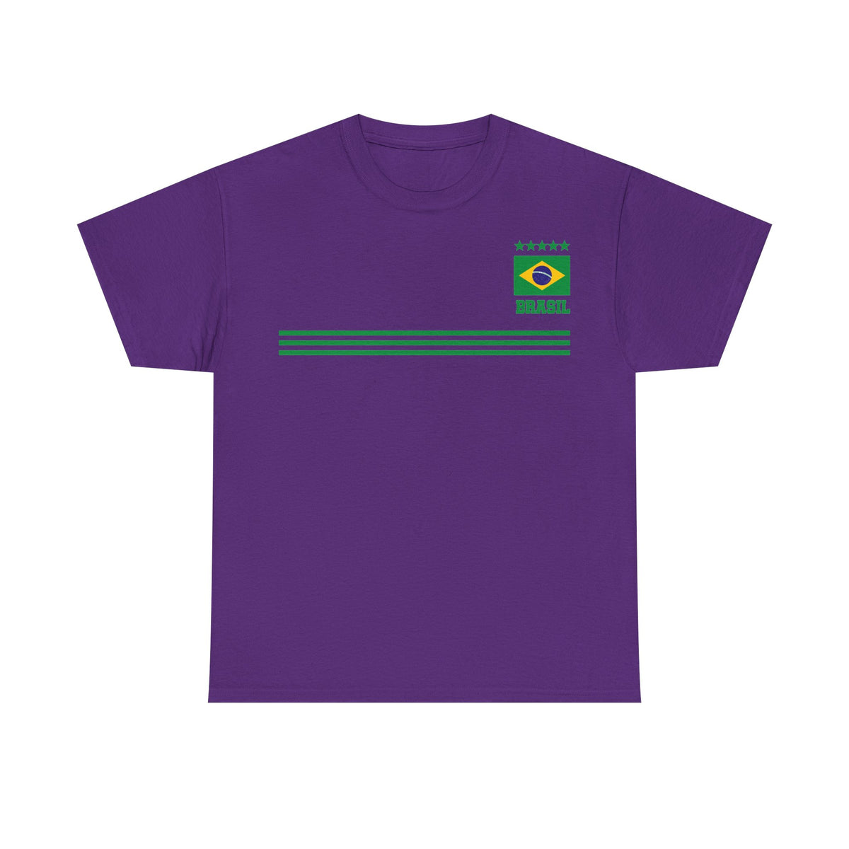 Brazil Brasilien Wappen Flagge Sport Fan Fußball Geschenkidee - Unisex T-Shirt