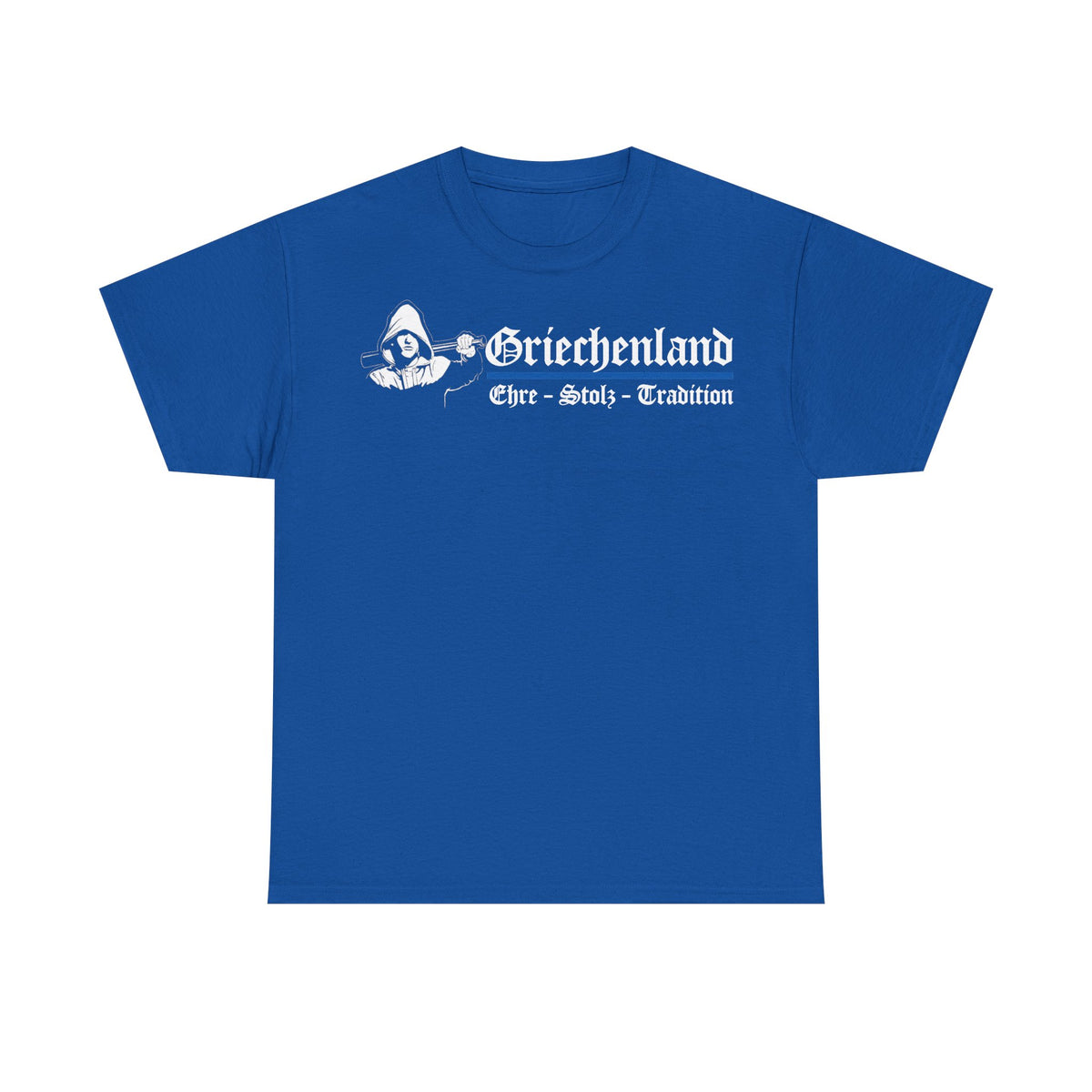 Grecia Grecia Bandera Escudo Patria Fútbol Deporte Aficionado Idea de regalo - Camiseta unisex