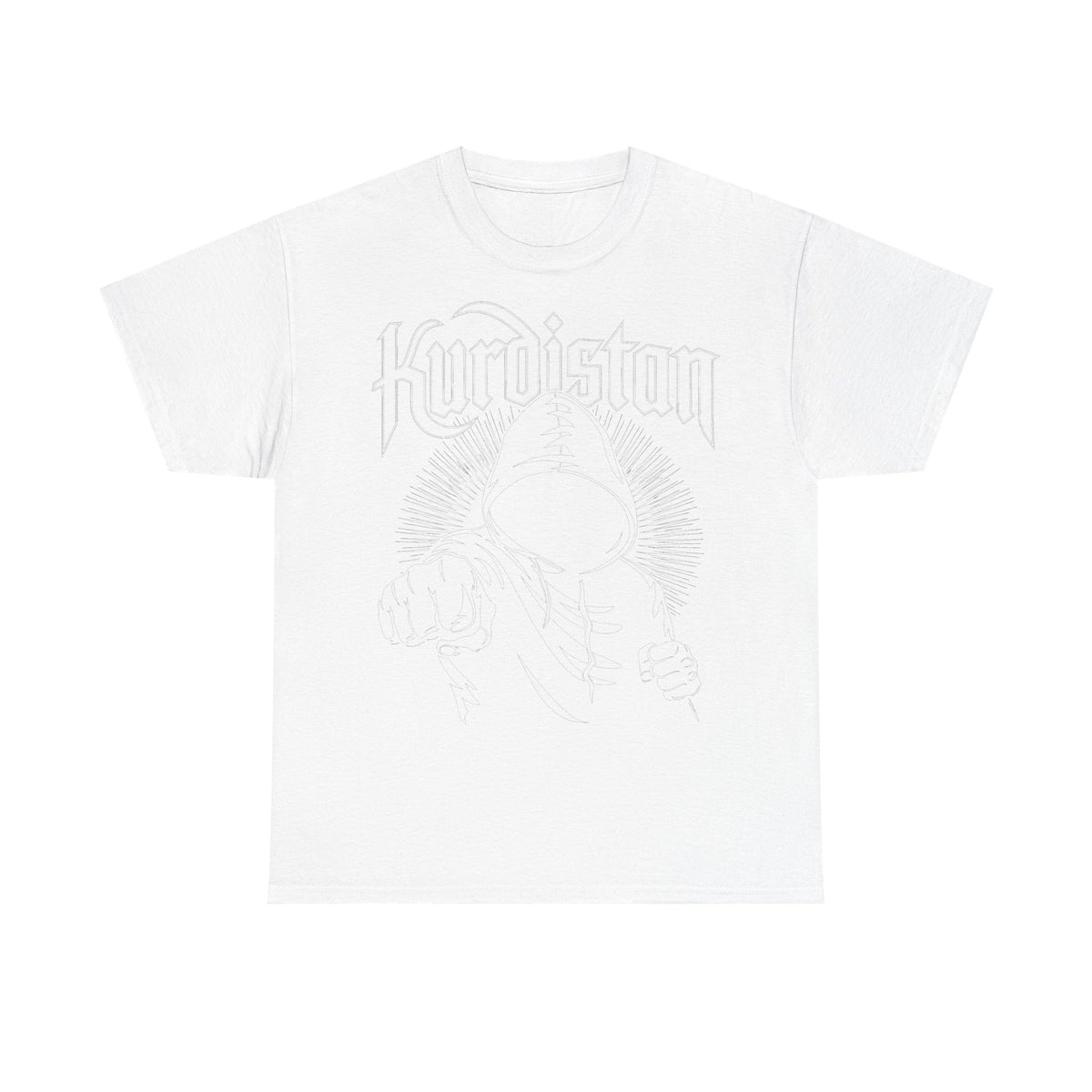 Camiseta unisex con escudo, bandera y regalo para los aficionados del Kurdistán: Azadi, patria