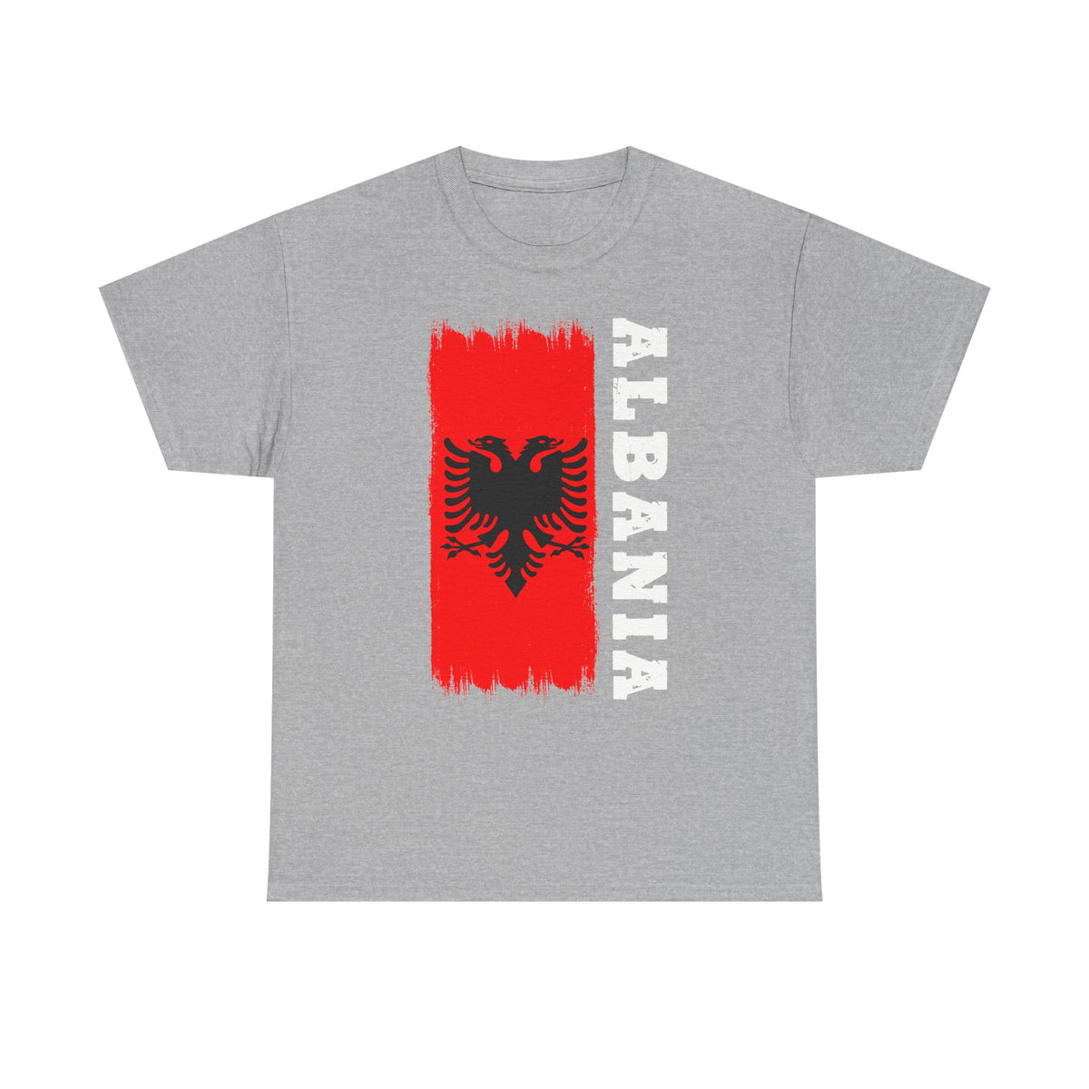 Camiseta unisex de Albania, escudo albanés, bandera, águila, fútbol, aficionado, deporte