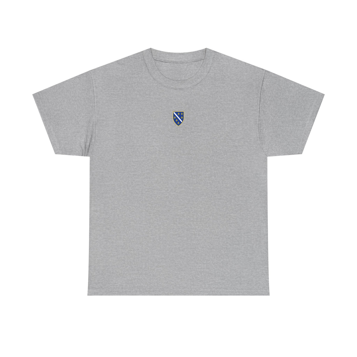 Bosnia Wappen Flagge Stolz Heimat Fußball fan Geschenkidee - Unisex T-Shirt