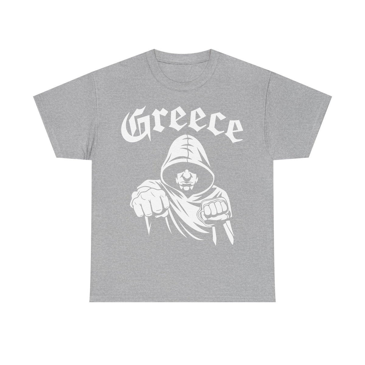 Grecia Grecia hooligan bandera escudo patria fútbol deporte aficionado idea de regalo - camiseta unisex