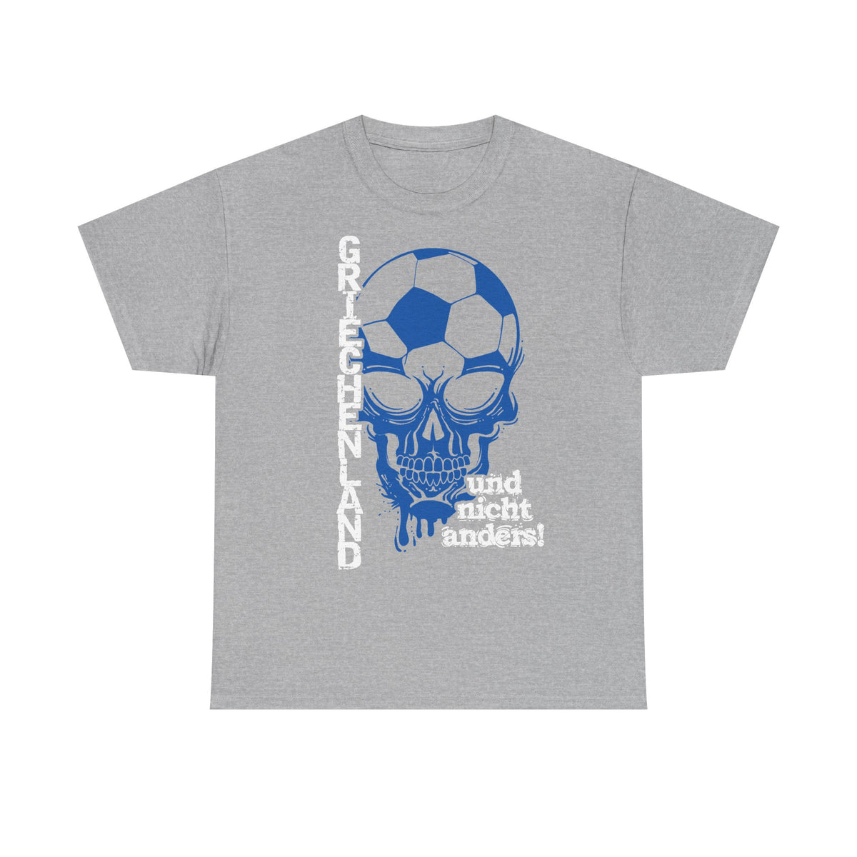 Grecia Grecia Bandera Escudo Patria Fútbol Deporte Aficionado Idea de regalo - Camiseta unisex