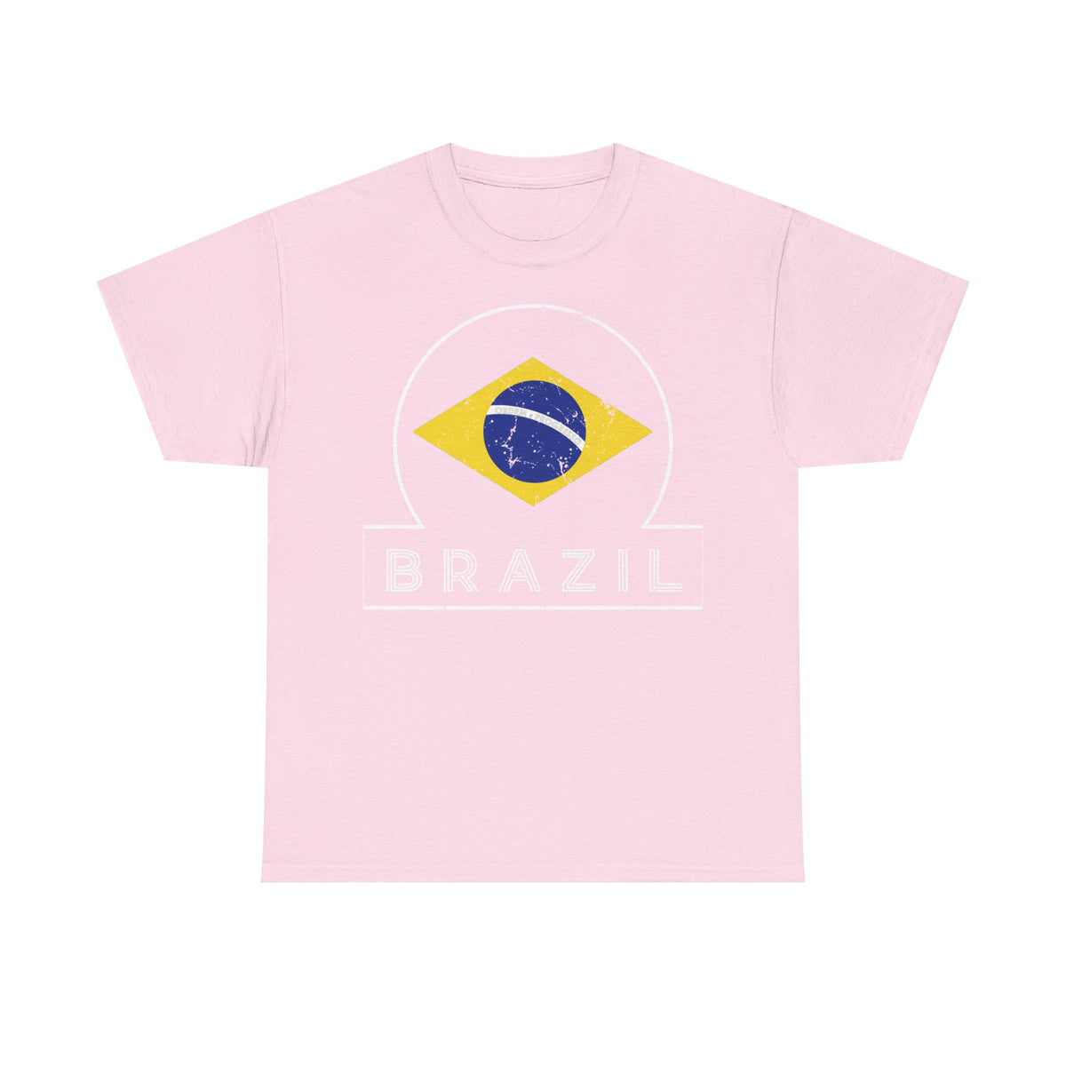 Brazil Brasilien Wappen Flagge Sport Fan Fußball Geschenkidee - Unisex T-Shirt