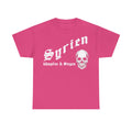 Syria Syrien Wappen Flagge Heimat Sport Fan Geschenkidee - Unisex T-Shirt