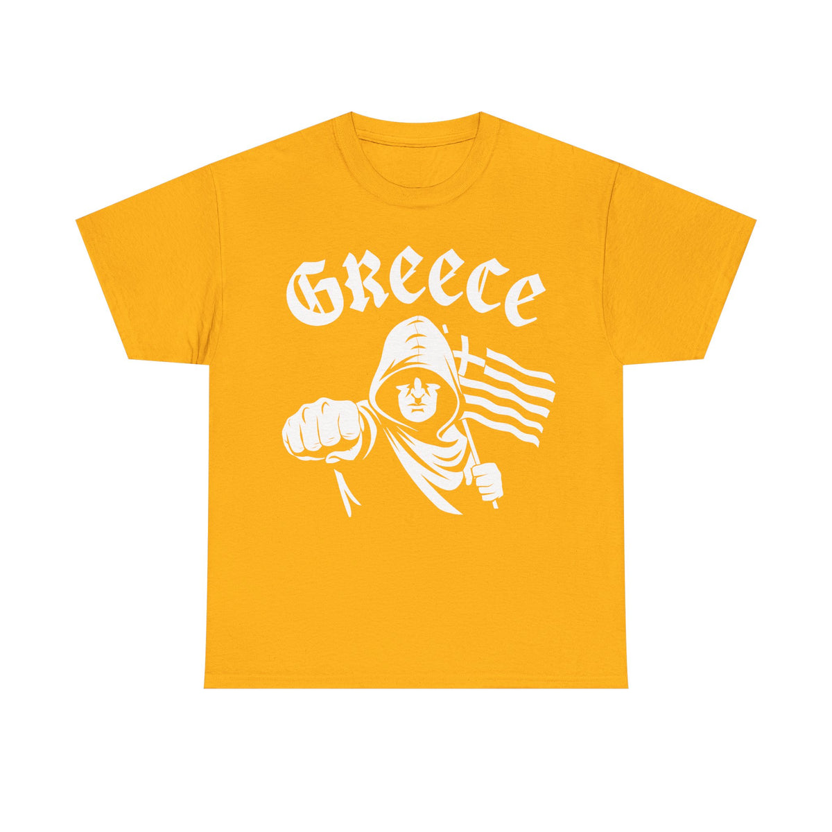 Grecia Grecia hooligan bandera escudo patria fútbol deporte aficionado idea de regalo - camiseta unisex