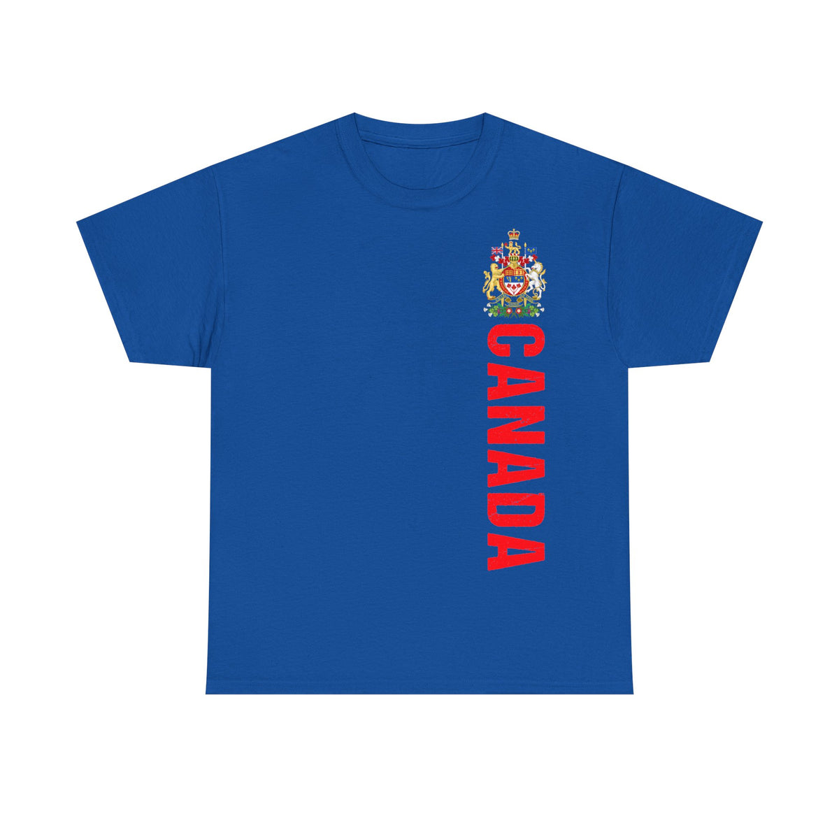 Canada Kanada Wappen Flagge Fan Sport Fußball Geschenkidee - Unisey T-Shirt
