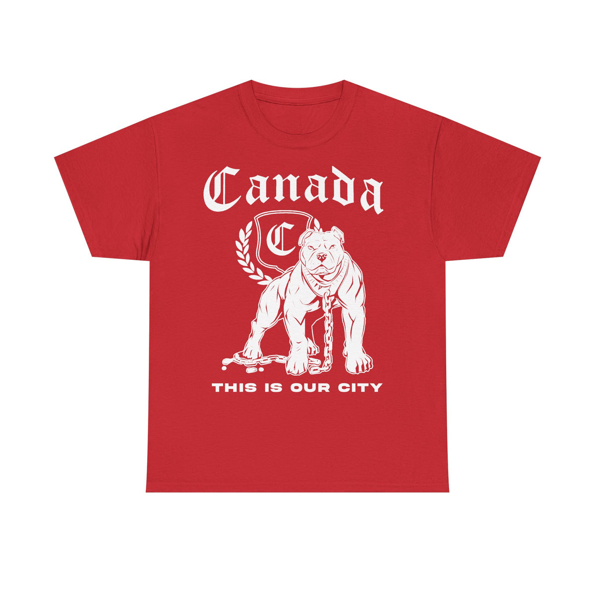 Canada Kanada Wappen Flagge Fan Sport Fußball Geschenkidee - Unisey T-Shirt