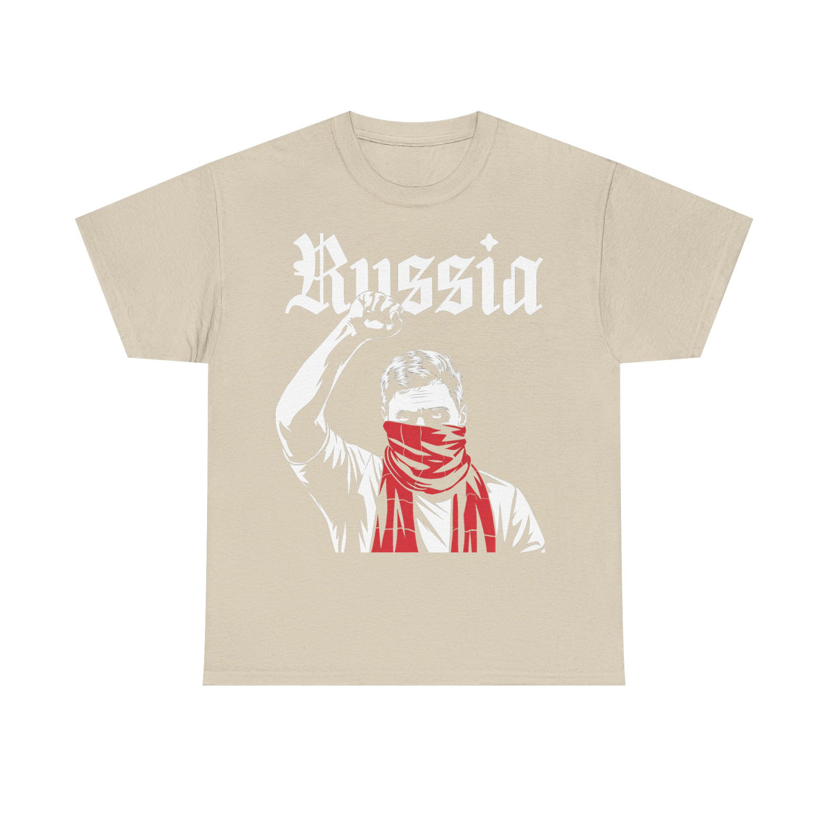 Russia Russia hooligan Mosca aquila bandiera stemma regalo sport tifoso moda - Maglietta unisex
