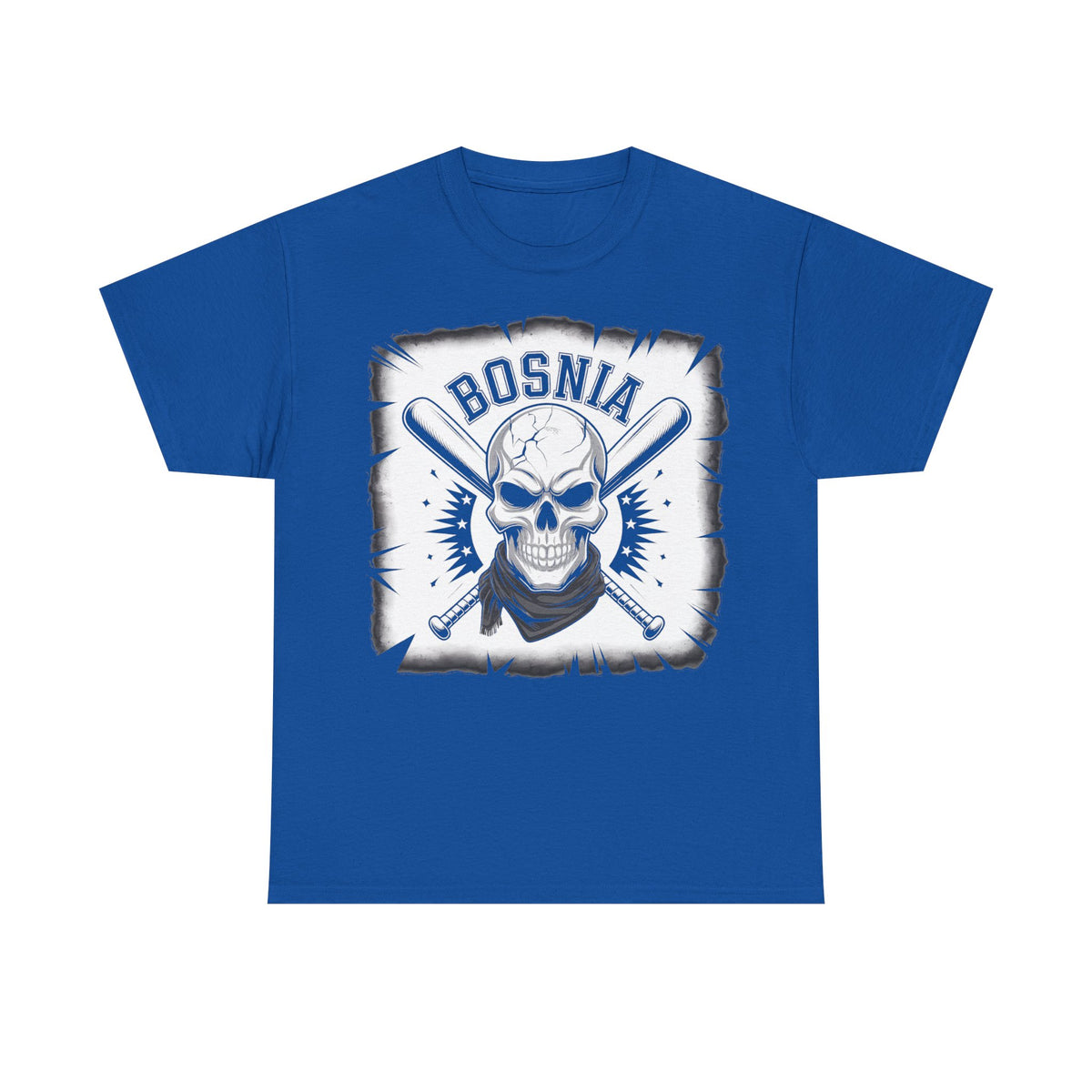 Bosnia escudo bandera orgullo patria aficionado al fútbol idea de regalo - Camiseta unisex