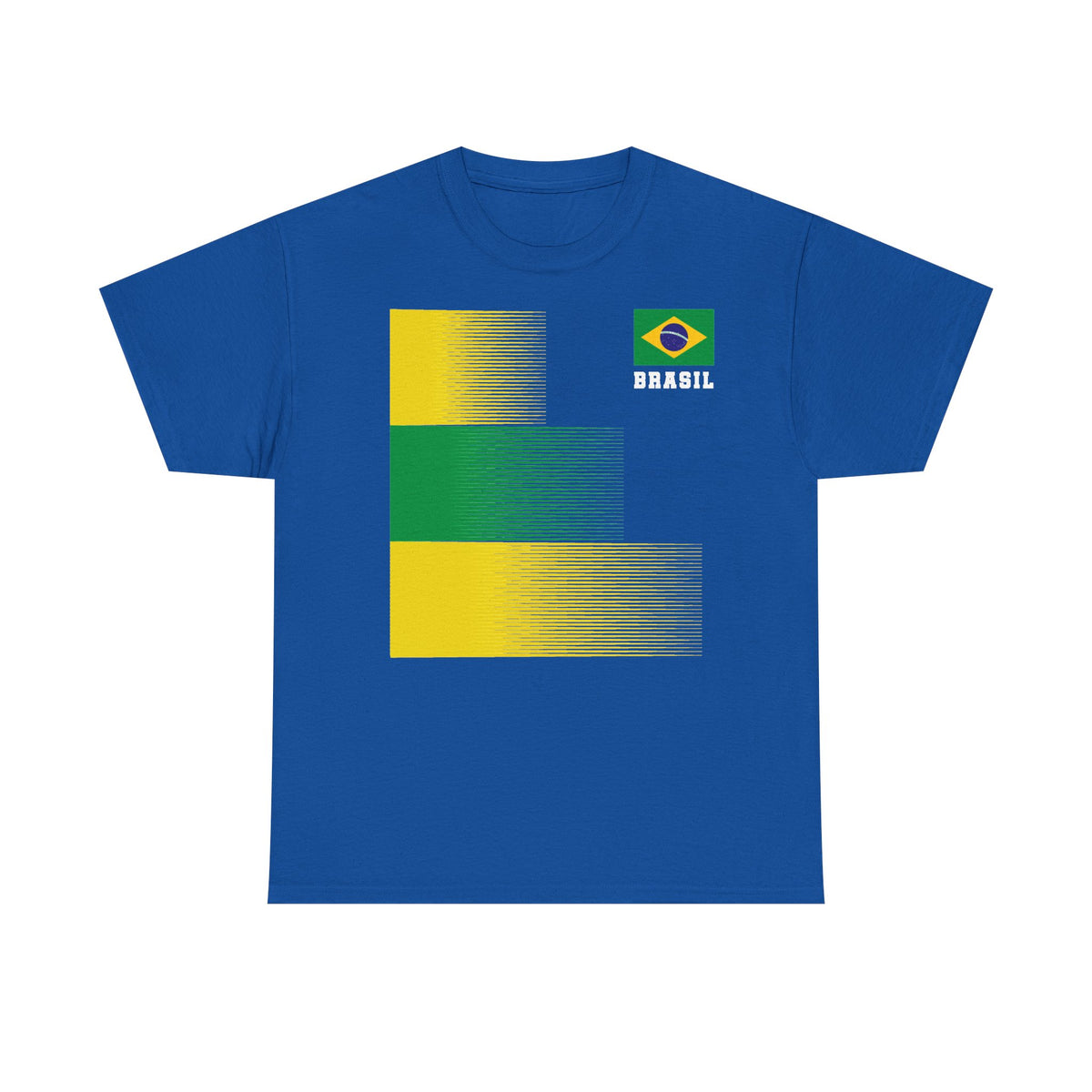 Brazil Brasilien Wappen Flagge Sport Fan Fußball Geschenkidee - Unisex T-Shirt