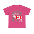 Canada Kanada Hooligan Wappen Flagge Fan Sport Fußball Geschenkidee - Unisey T-Shirt