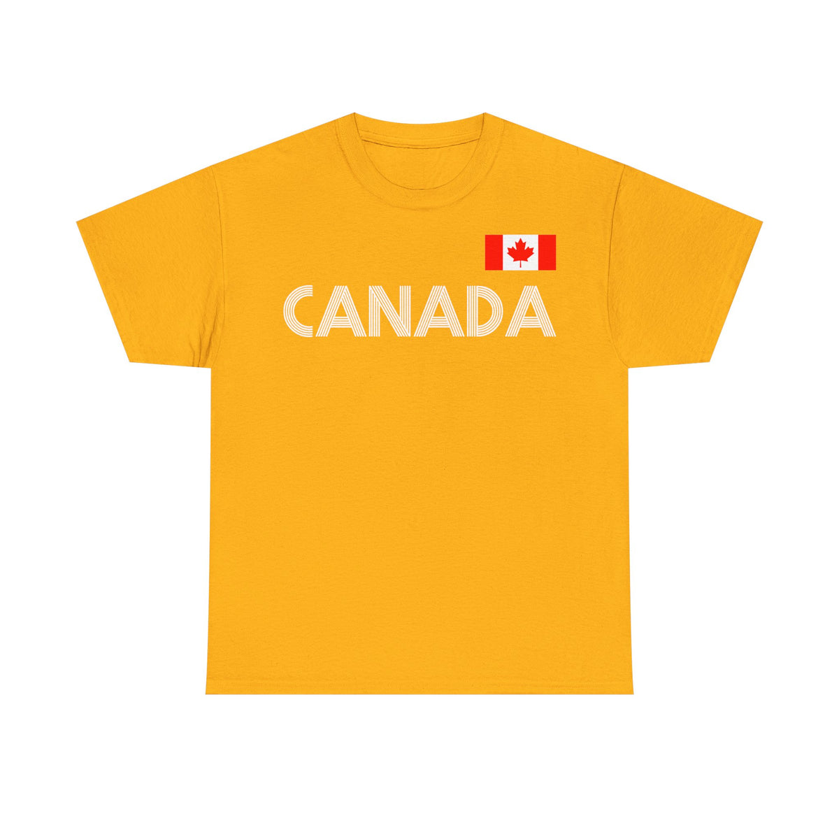 Canada Kanada Wappen Flagge Fan Sport Fußball Geschenkidee - Unisey T-Shirt