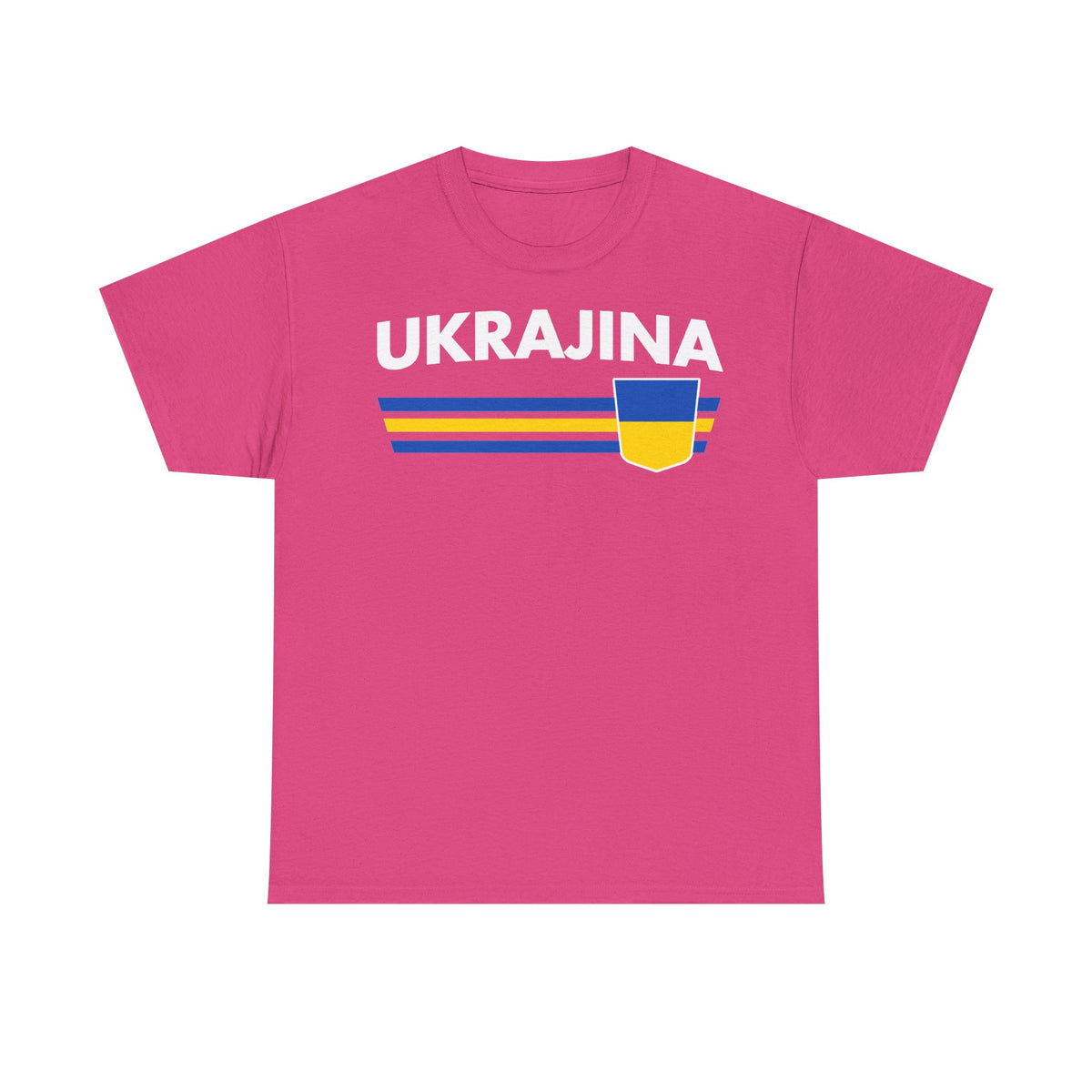 Ukraine Flagge Wappen Geschenkidee Sport Fan Fashion Vintage - Unisex T-Shirt
