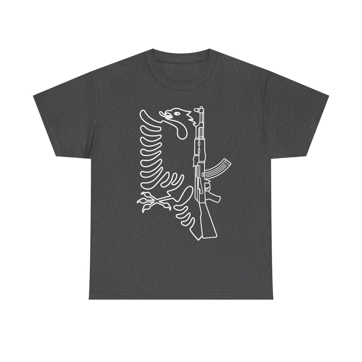 Albanische Adler AK Urban street Flagge stolz - Unisex T-Shirt