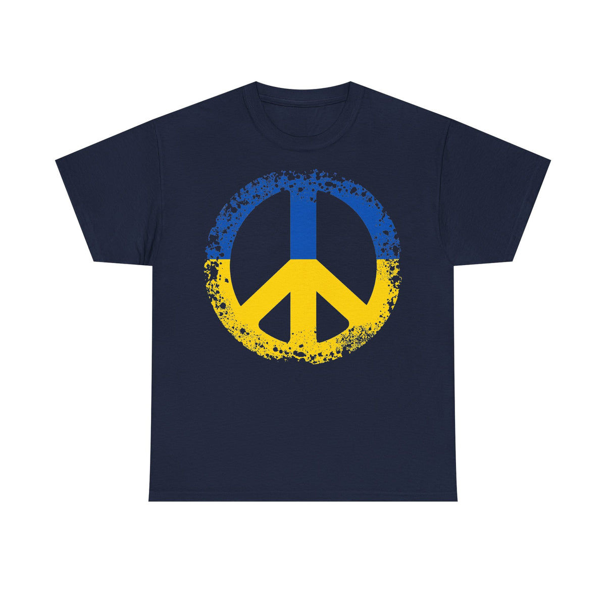 Bandiera e stemma dell'Ucraina Idea regalo Sport Tifoso Moda Vintage - T-shirt unisex