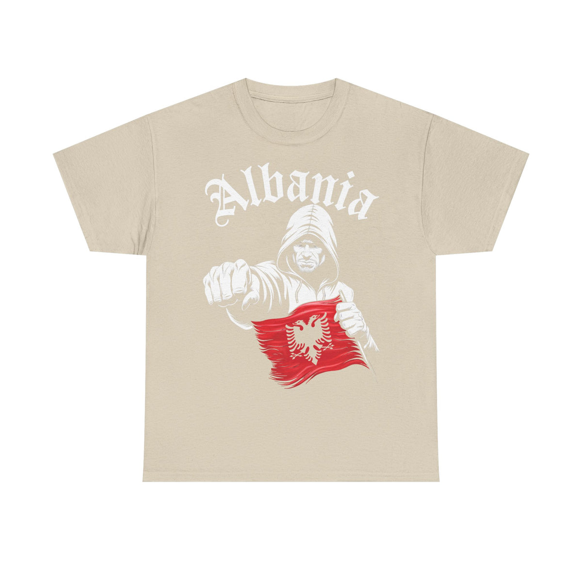 Albania Hooligan Wappen Shqiptar Flagge Adler Fußball Fan Sport - Unisex T Shirt