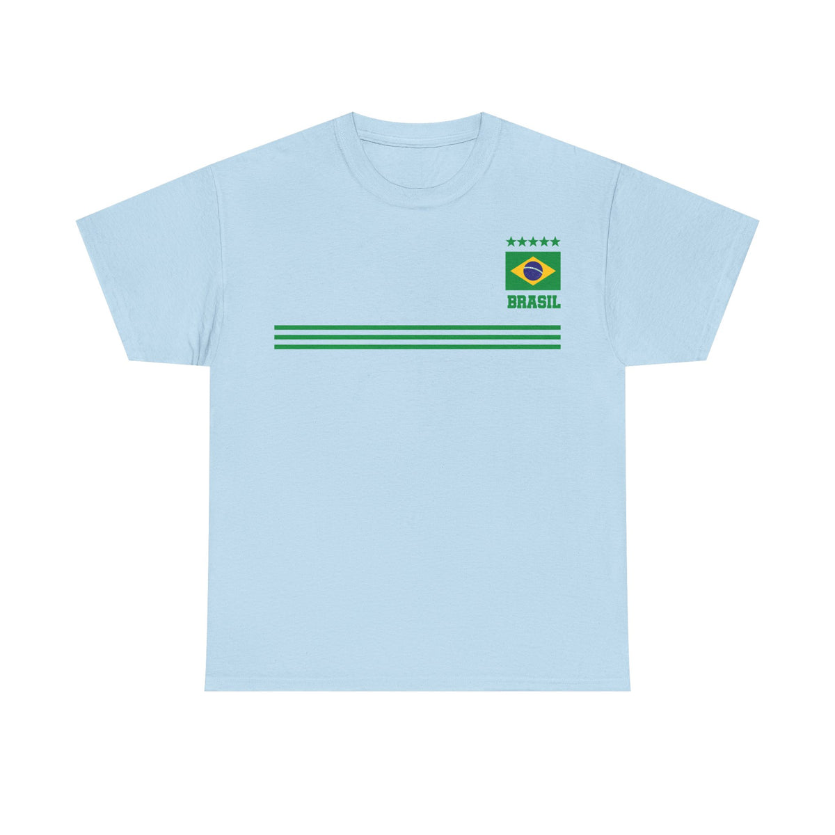 Brazil Brasilien Wappen Flagge Sport Fan Fußball Geschenkidee - Unisex T-Shirt