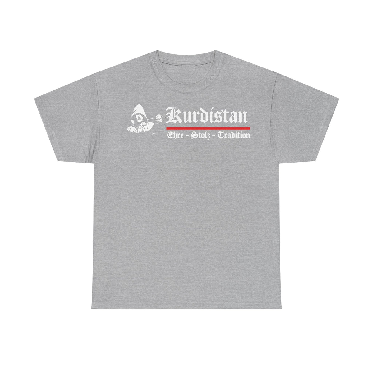 Kurdistán Azadi Escudo Bandera Patria Newroz Regalo - Camiseta unisex