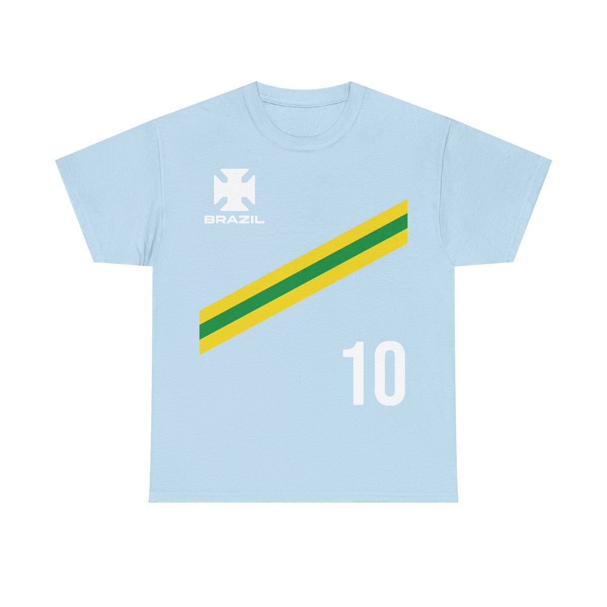 Brazil Brasilien Wappen Flagge Sport Fan Fußball Geschenkidee - Unisex T-Shirt