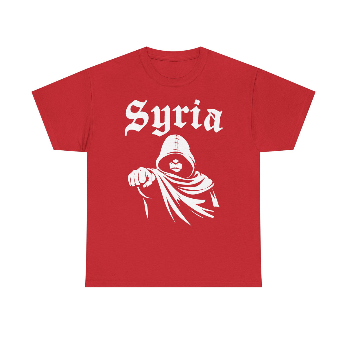 Syria Syrien Hooligan Wappen Flagge Heimat Sport Fußball Fan Geschenkidee - Unisex T-Shirt