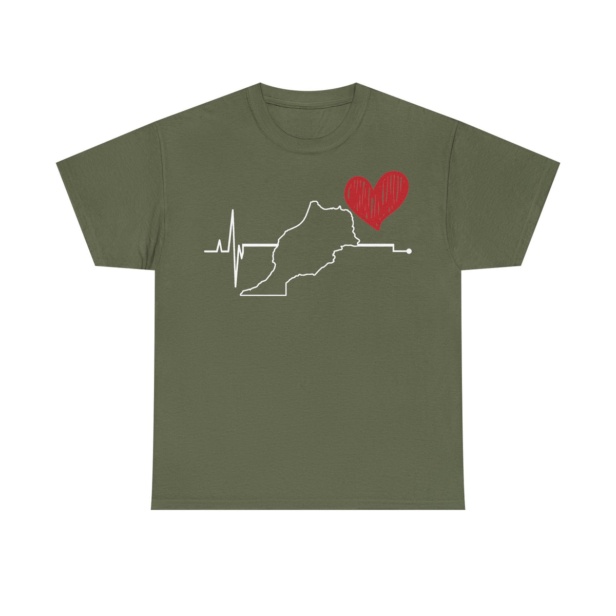 Marruecos Escudo Morocco Bandera Orgullo Fútbol Fan Deporte FIdea de regalo - Camiseta unisex