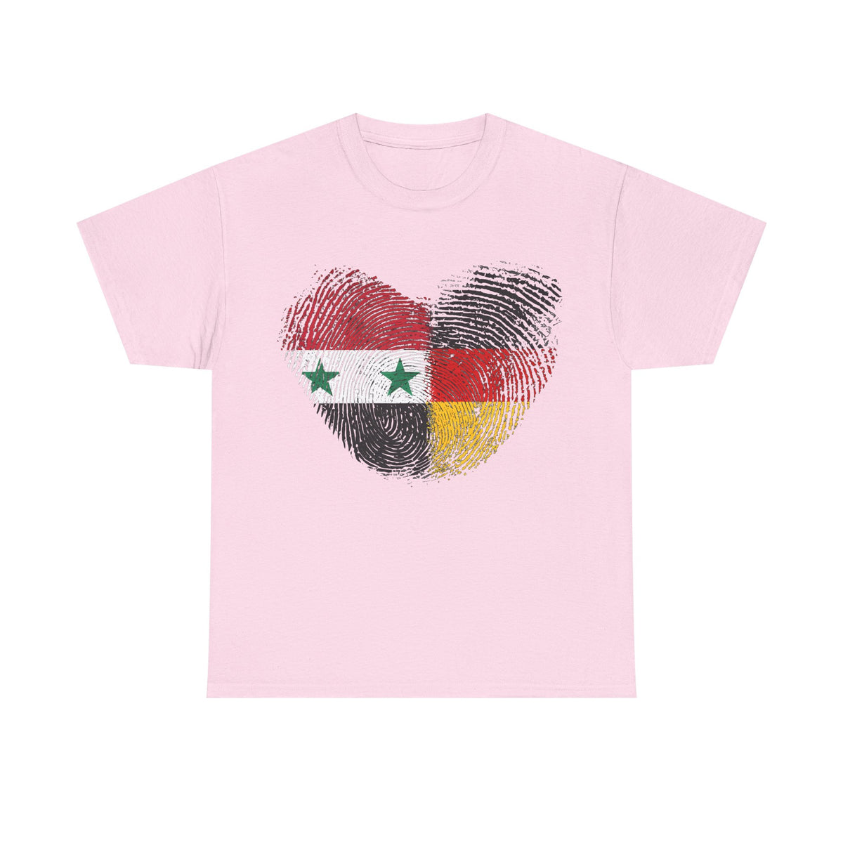 Syria Syrien Wappen Flagge Heimat Sport Fan Geschenkidee - Unisex T-Shirt