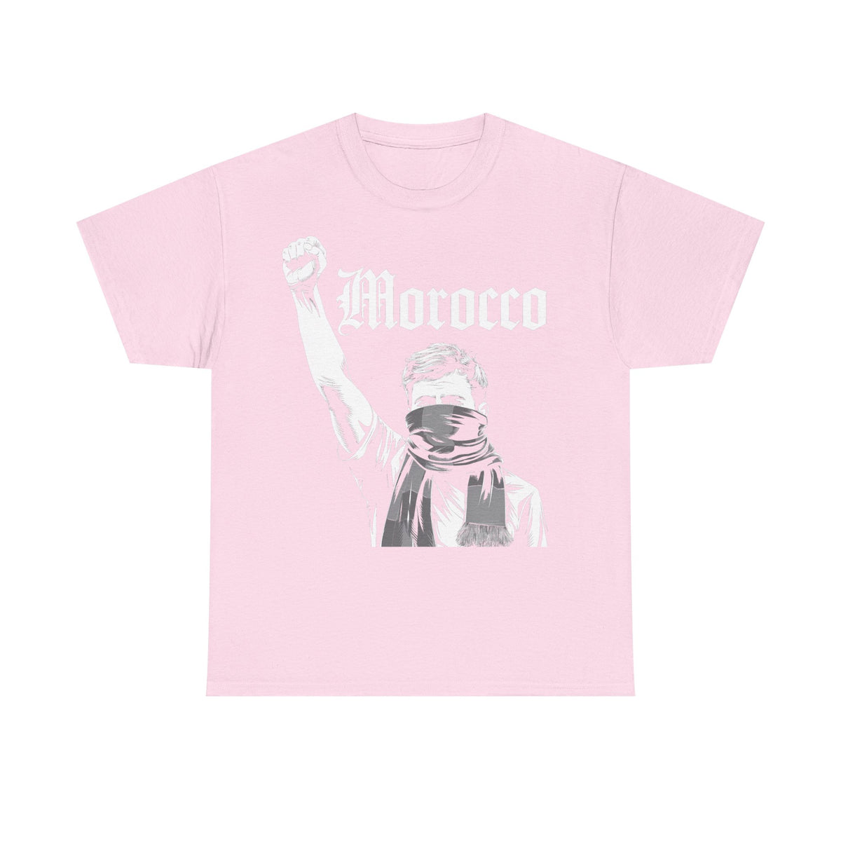 Escudo de hooligan de Marruecos Bandera de Marruecos Fútbol Aficionado Deporte Idea de regalo - Camiseta unisex