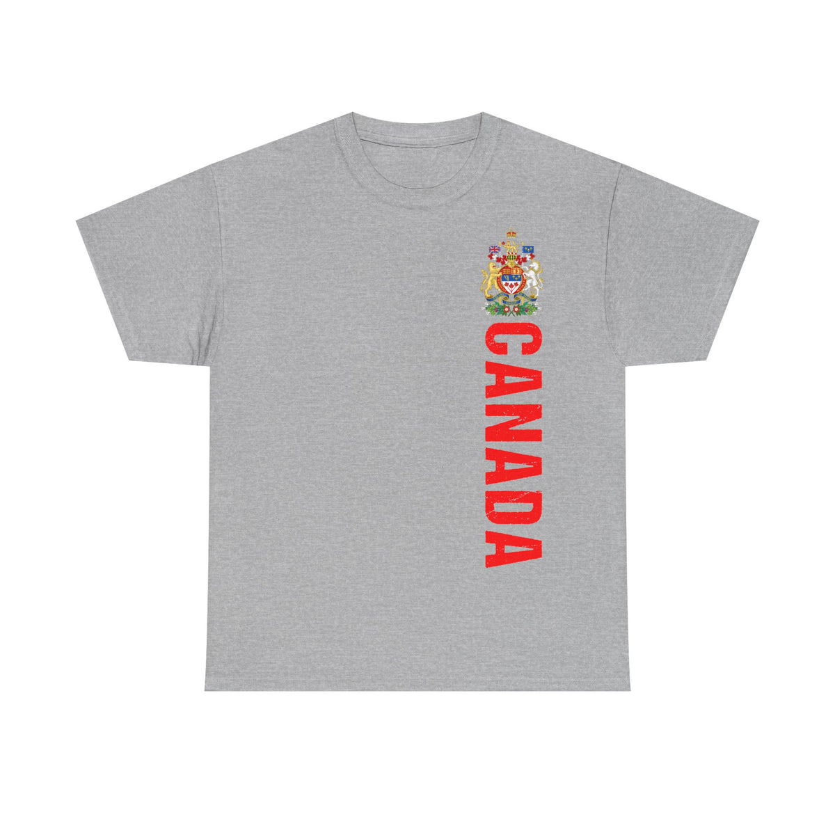 Canada Kanada Wappen Flagge Fan Sport Fußball Geschenkidee - Unisey T-Shirt