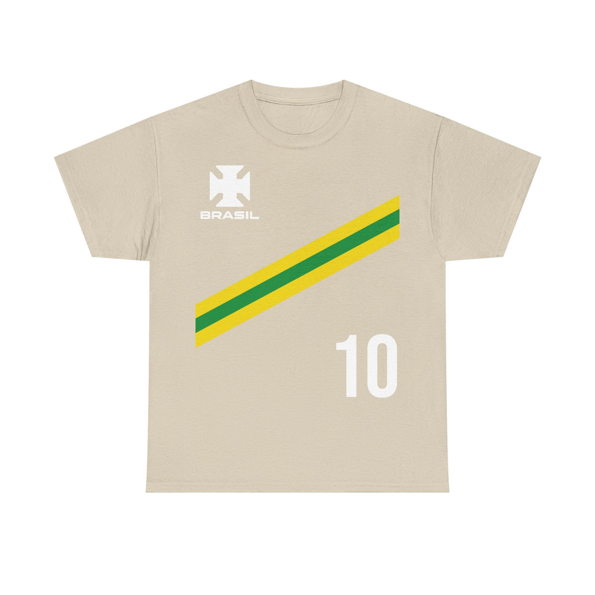 Brazil Brasilien Wappen Flagge Sport Fan Fußball Geschenkidee - Unisex T-Shirt