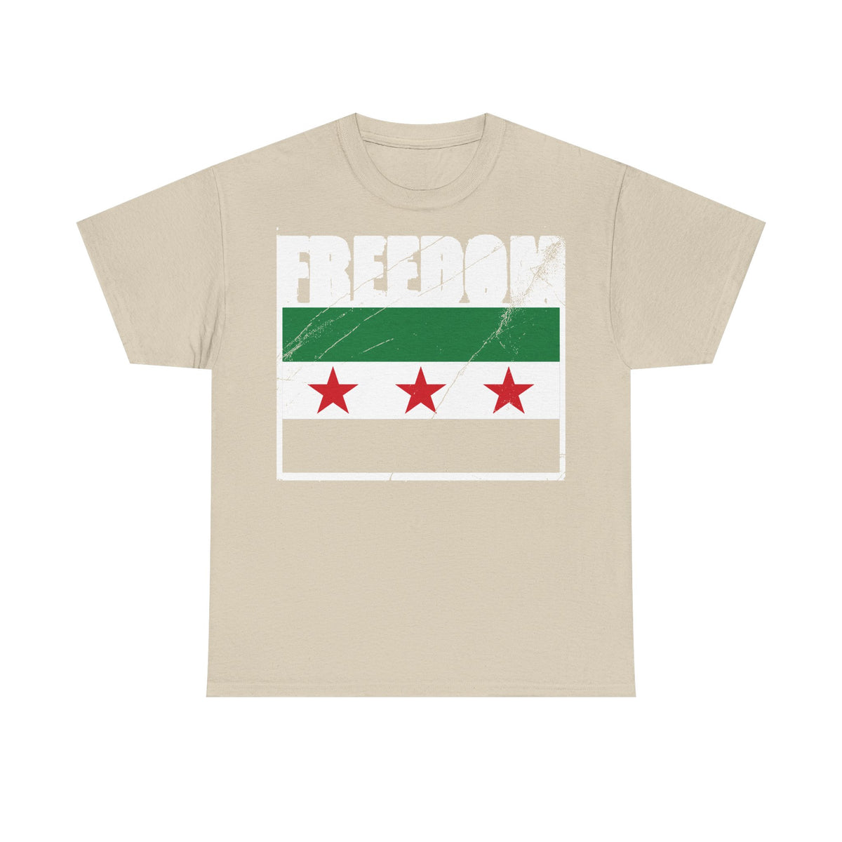 Syria Syrien Wappen Flagge Heimat Sport Fan Geschenkidee - Unisex T-Shirt