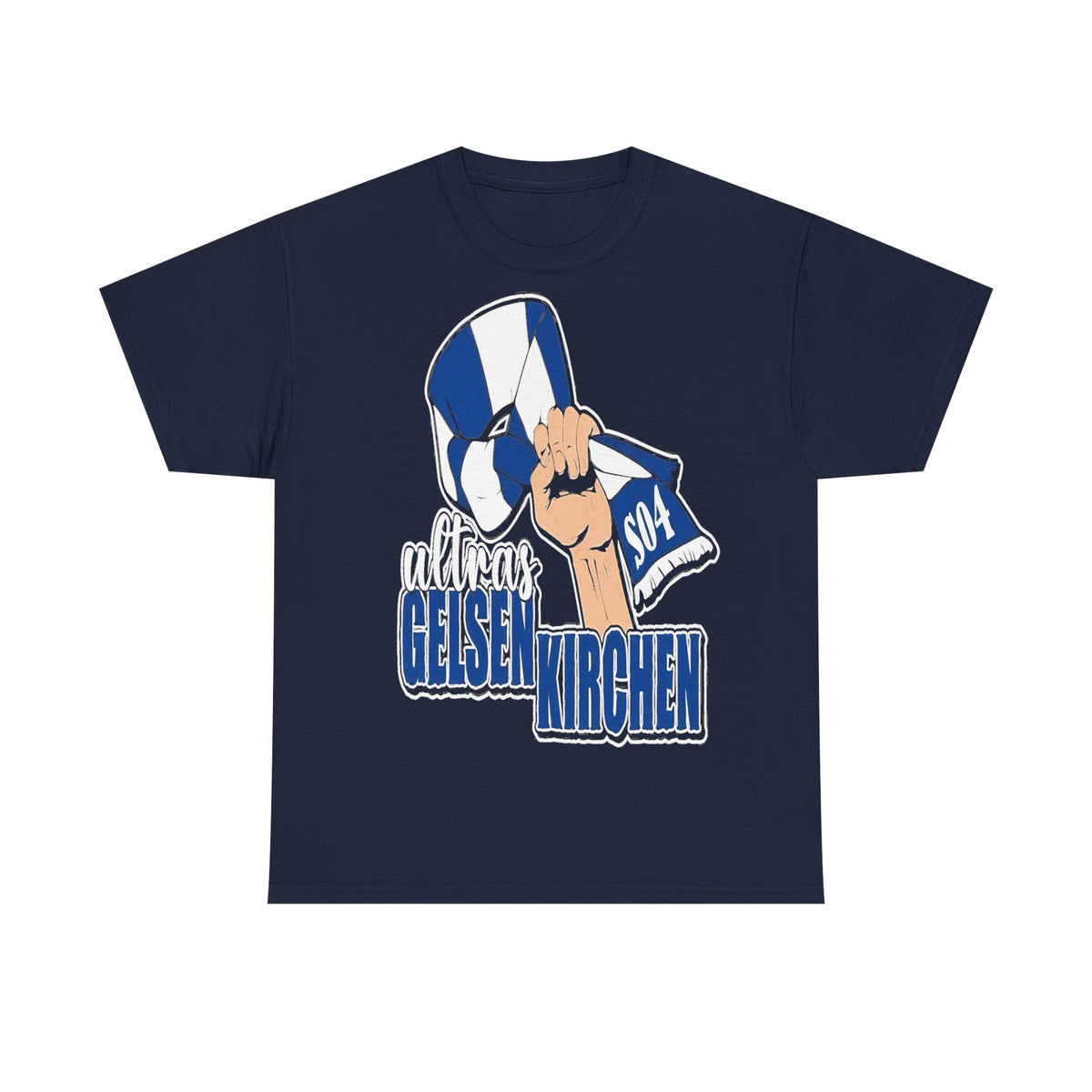 Ultras Gelsenkirchen S04 Aficionado del Schalke Fútbol Deporte Aficionado Idea de regalo - Camiseta unisex