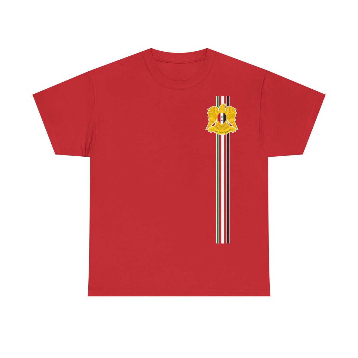 Syria Syrien Wappen Flagge Heimat Sport Fan Geschenkidee - Unisex T-Shirt