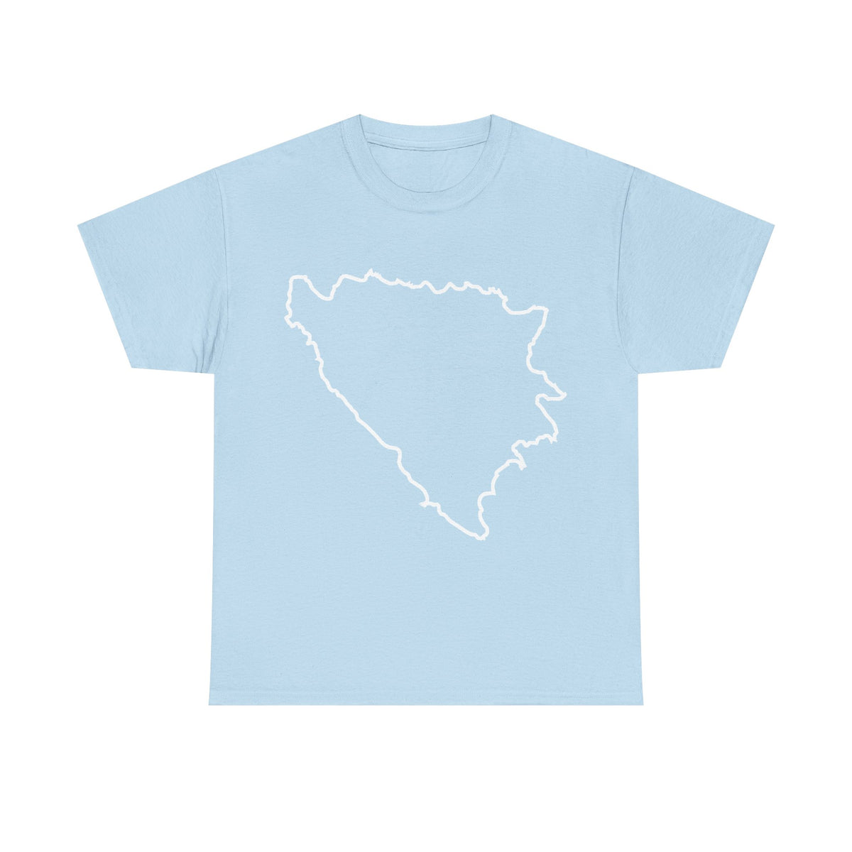 Bosnia Wappen Flagge Stolz Heimat Fußball fan Geschenkidee - Unisex T-Shirt
