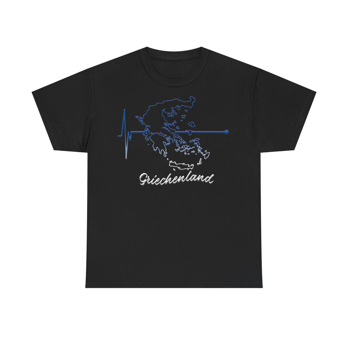 Grecia Grecia Bandera Escudo Patria Fútbol Deporte Aficionado Idea de regalo - Camiseta unisex