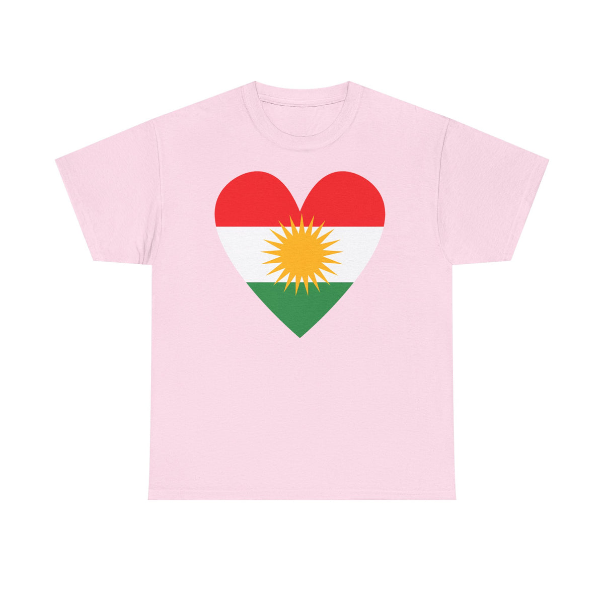 Kurdistán Azadi Escudo Bandera Patria Newroz Regalo - Camiseta unisex