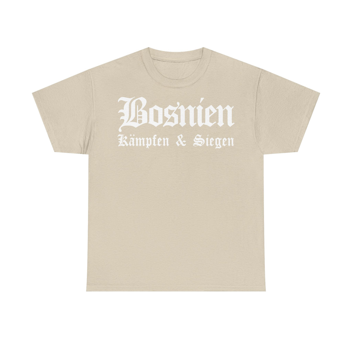 Bosnia Wappen Flagge Stolz Heimat Fußball fan Geschenkidee - Unisex T-Shirt