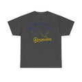 Bosnia Wappen Flagge Stolz Heimat Fußball fan Geschenkidee - Unisex T-Shirt