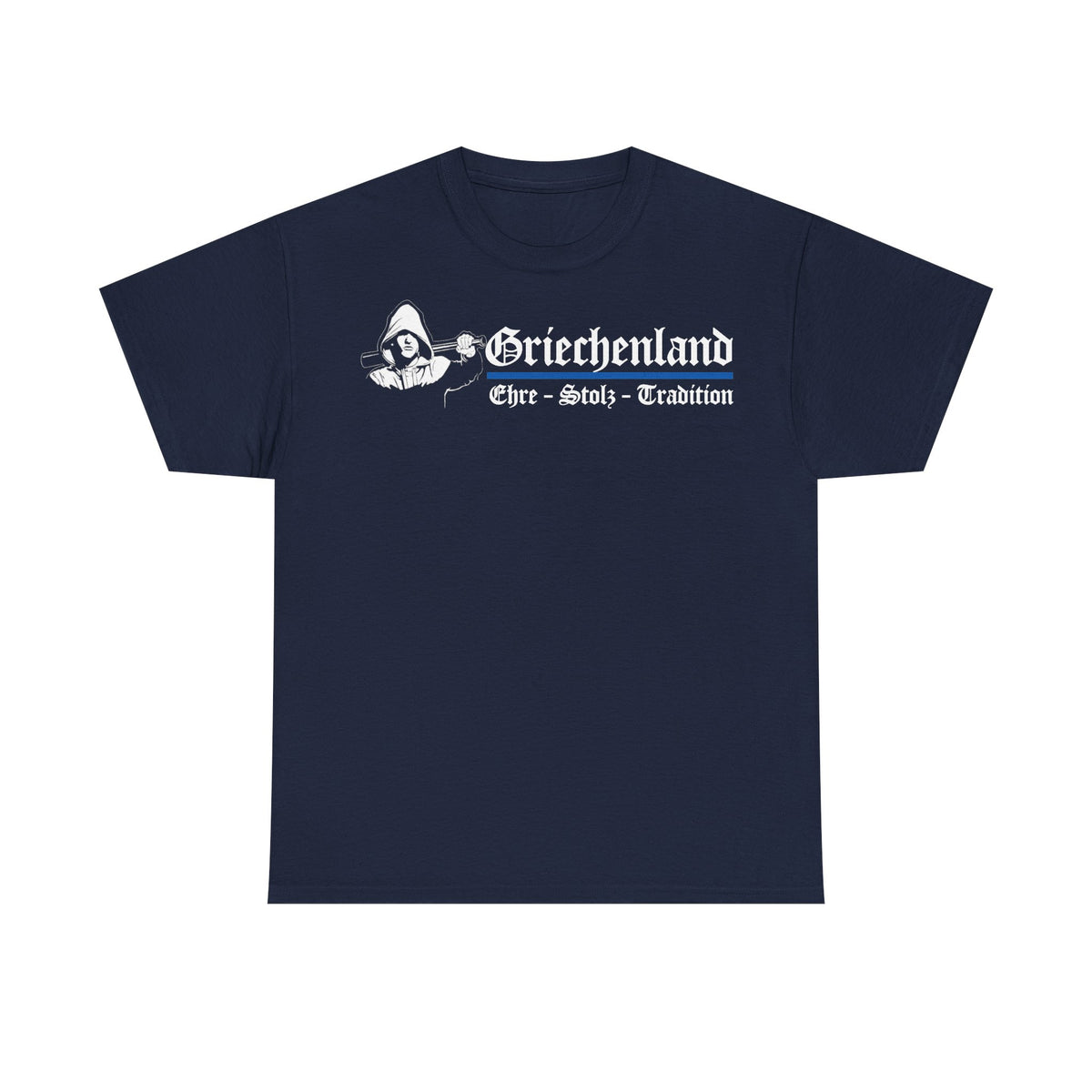 Grecia Grecia Bandera Escudo Patria Fútbol Deporte Aficionado Idea de regalo - Camiseta unisex