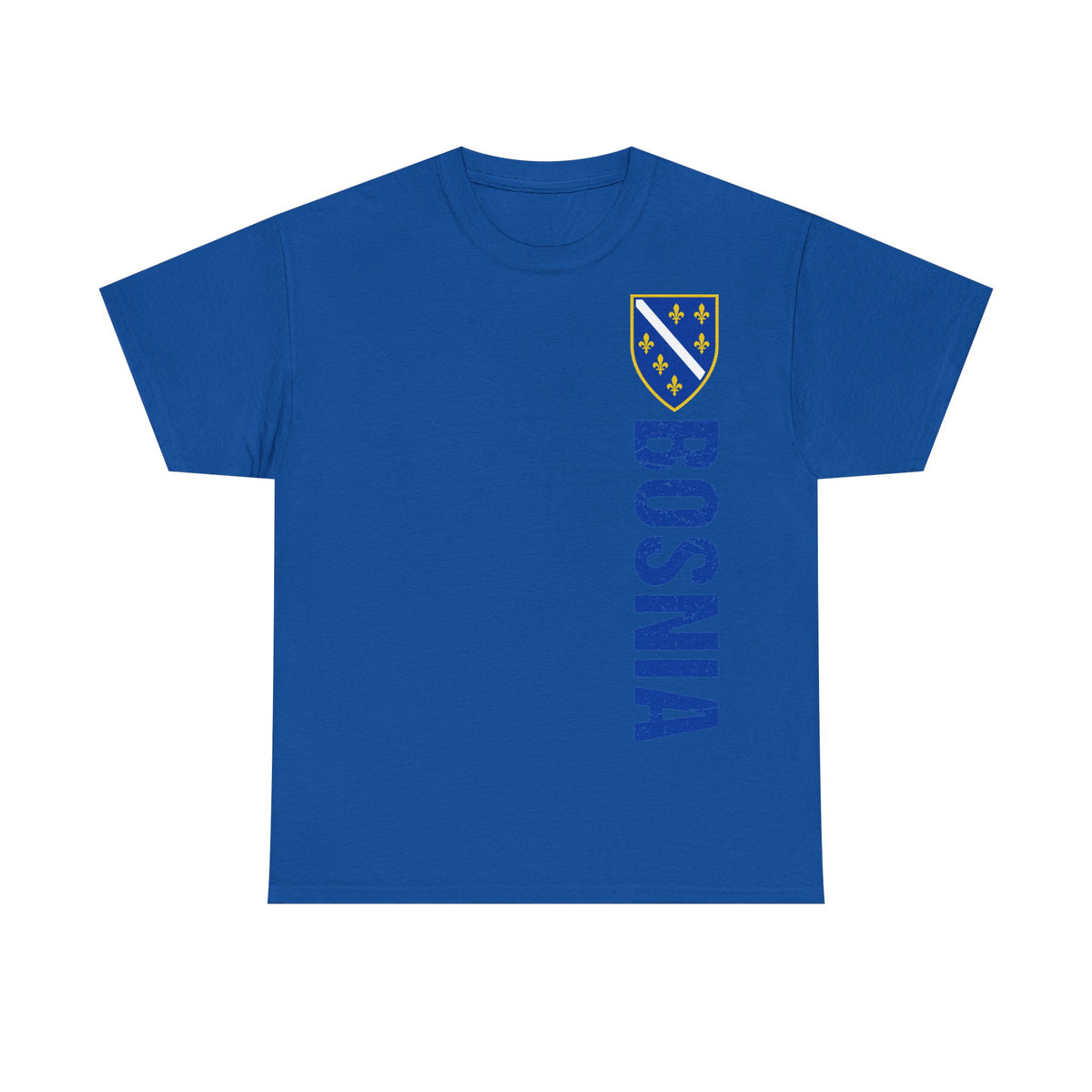 Bosnia escudo bandera orgullo patria aficionado al fútbol idea de regalo - Camiseta unisex
