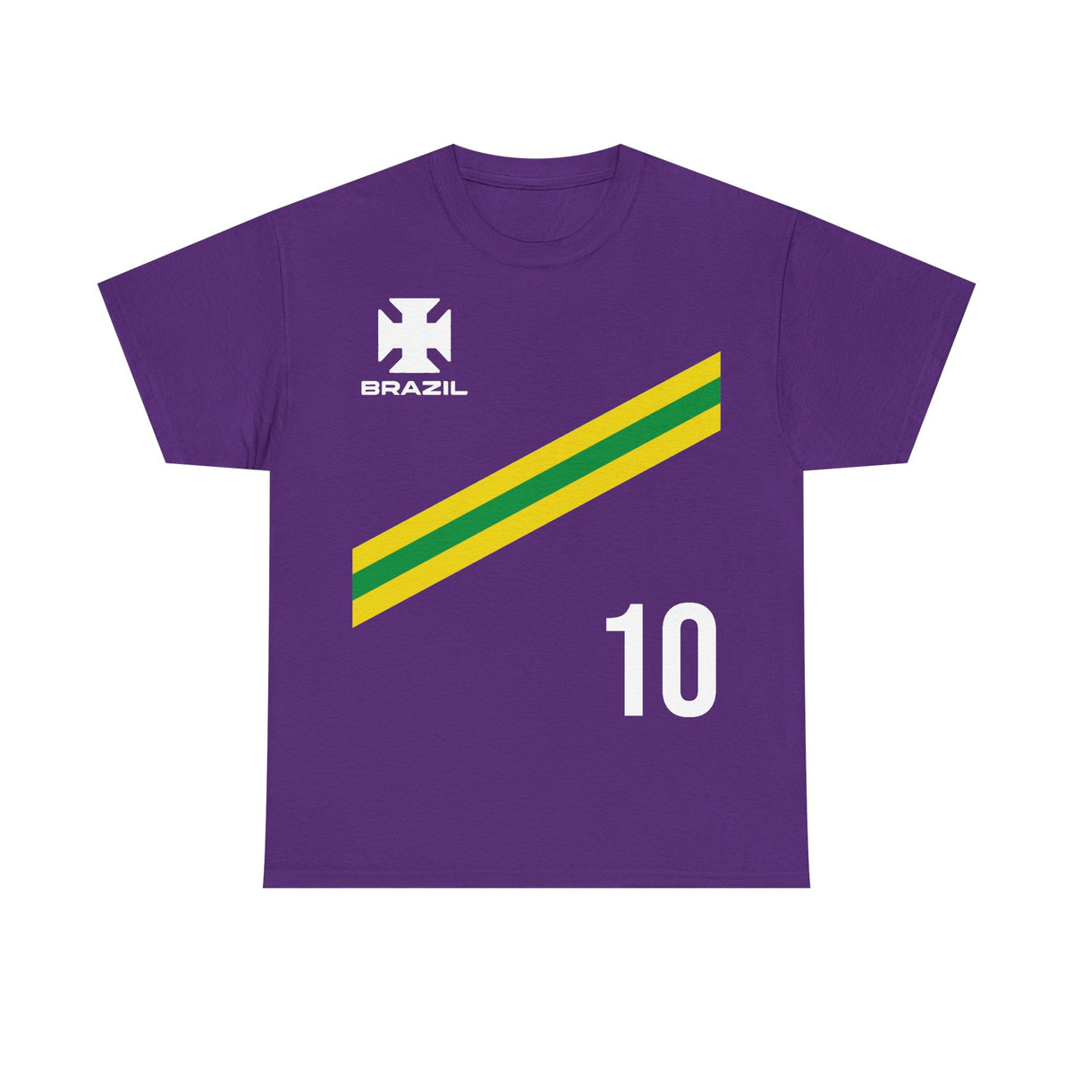 Brazil Brasilien Wappen Flagge Sport Fan Fußball Geschenkidee - Unisex T-Shirt