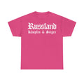 Russia Russland Moscaw Adler Flagge Wappen Geschenk Sport Fan Fashion - Unisex T-Shirt