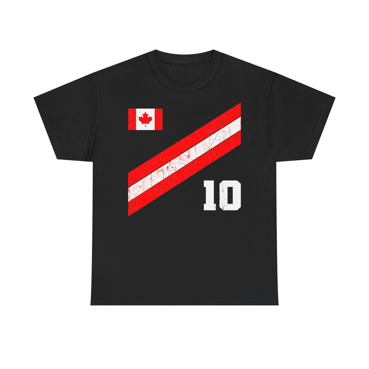 Canada Kanada Wappen Flagge Fan Sport Fußball Geschenkidee - Unisey T-Shirt