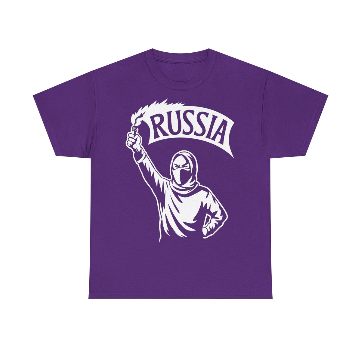 Russia Russia hooligan Mosca aquila bandiera stemma regalo sport tifoso moda - Maglietta unisex